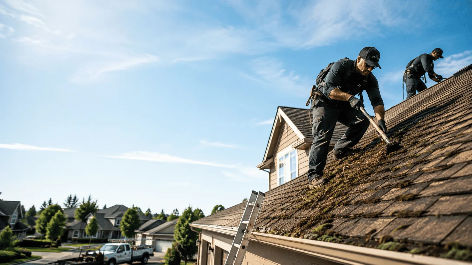 Roof Moss Removal in Biwabik, MN near me